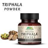 Triphala Powder – Wards off Digestive Problems, Stimulates Hair Growth, Natural Laxative & Aids in Wight Loss - ChiltanPure
