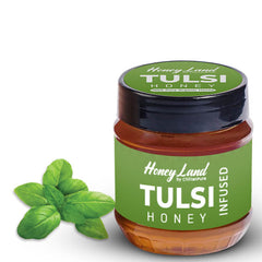 Tulsi Honey – Pure honey for pure strength and pure taste, contains anti-inflammatory properties, remedy of cough, helpful in treating fever – 100% pure organic - ChiltanPure