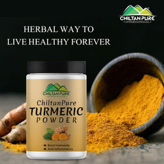 Turmeric Powder – Improves Brain Function, Boost Metabolism, Manage Digestive Disorders & Relieves Pain - ChiltanPure