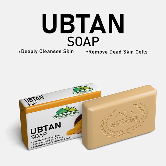 Ubtan Soap - Deeply Cleanses Skin, Remove Dead Skin Cells, Enhances Skin's Natural Glow - ChiltanPure
