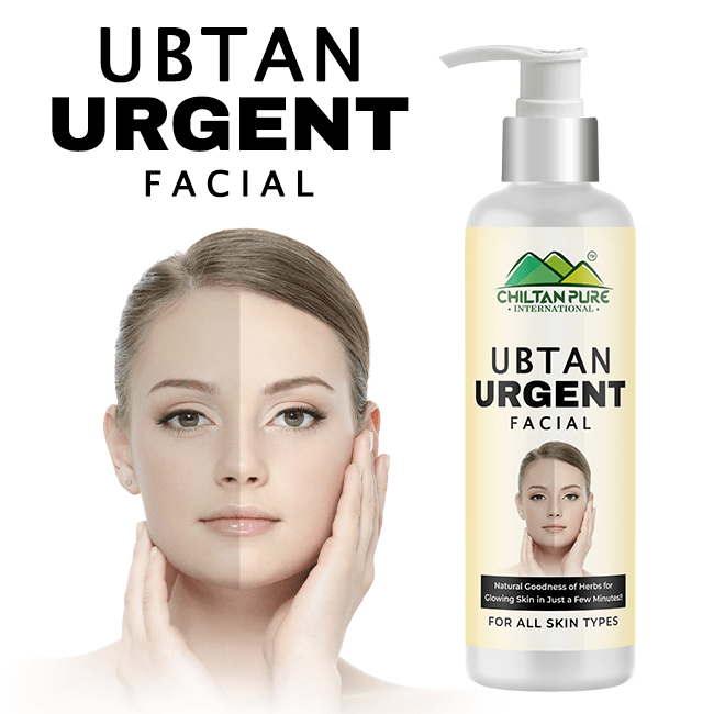 Ubtan Urgent Facial – Natural Goodness of Herbs for Glowing Skin in Just a Few Minutes!! 5️⃣ ⭐⭐⭐⭐⭐ RATING - ChiltanPure