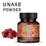 Unaab (Jujube) Powder - Ziziphus Jujuba – Boosts Immune System, Improve Sleep Quality, Detoxifies Blood & Reduce Stress Level - ChiltanPure