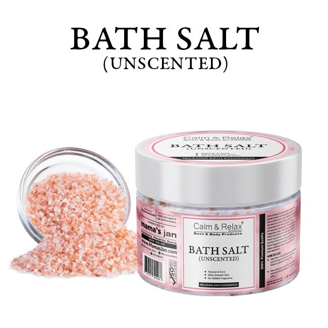 Unscented Bath Salt - No Added Fragrance, Suitable for Sensitive Skin & Reduces Skin Irritation - ChiltanPure