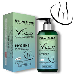 V Wash Feminine Hygiene Vaginal Wash - Antibacterial Liquid Wash Cleansing Treatment -100% Natural & Safe - Approved By Gynecologists - ChiltanPure