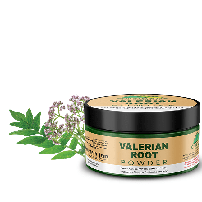 Valerian Root Powder 😴 Helps You Relax and Sleep Better 100% Organic - ChiltanPure