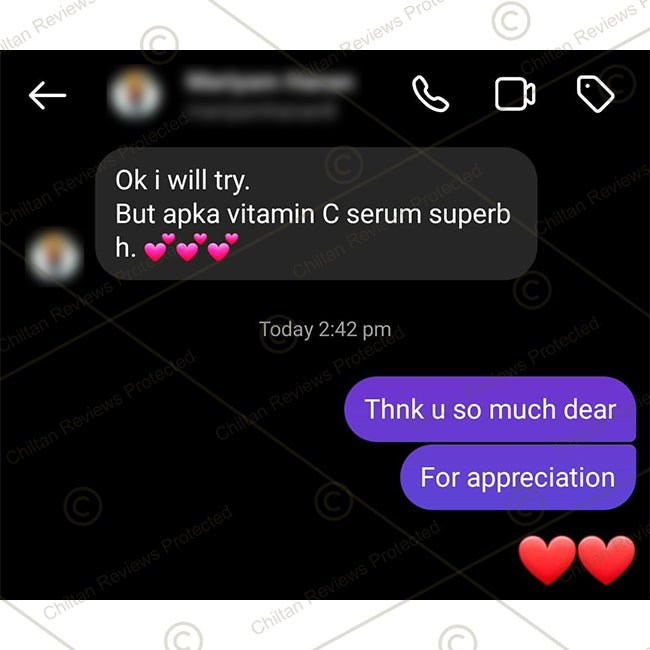 Vitamin C Serum 🍊 for Face -Best for Reducing Wrinkles, lines & Dark Circles also Promotes Shiny and Healthier Skin - ChiltanPure