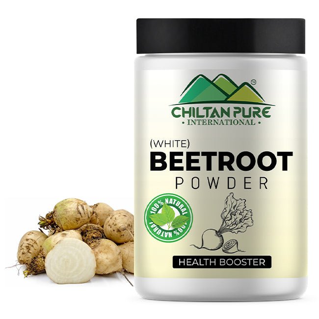 White Organic Beetroot Powder (Chukandar Powder) [چکندر] - ChiltanPure