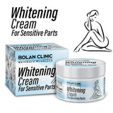 Whitening Cream for Sensitive Parts - Lightens Darker Skin Tone, Fades Dark Spots and Fine Lines; Non-irritating Formula For Sensitive Skin! - ChiltanPure